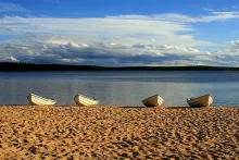 User submitted picture: Cold, but fishable waters...